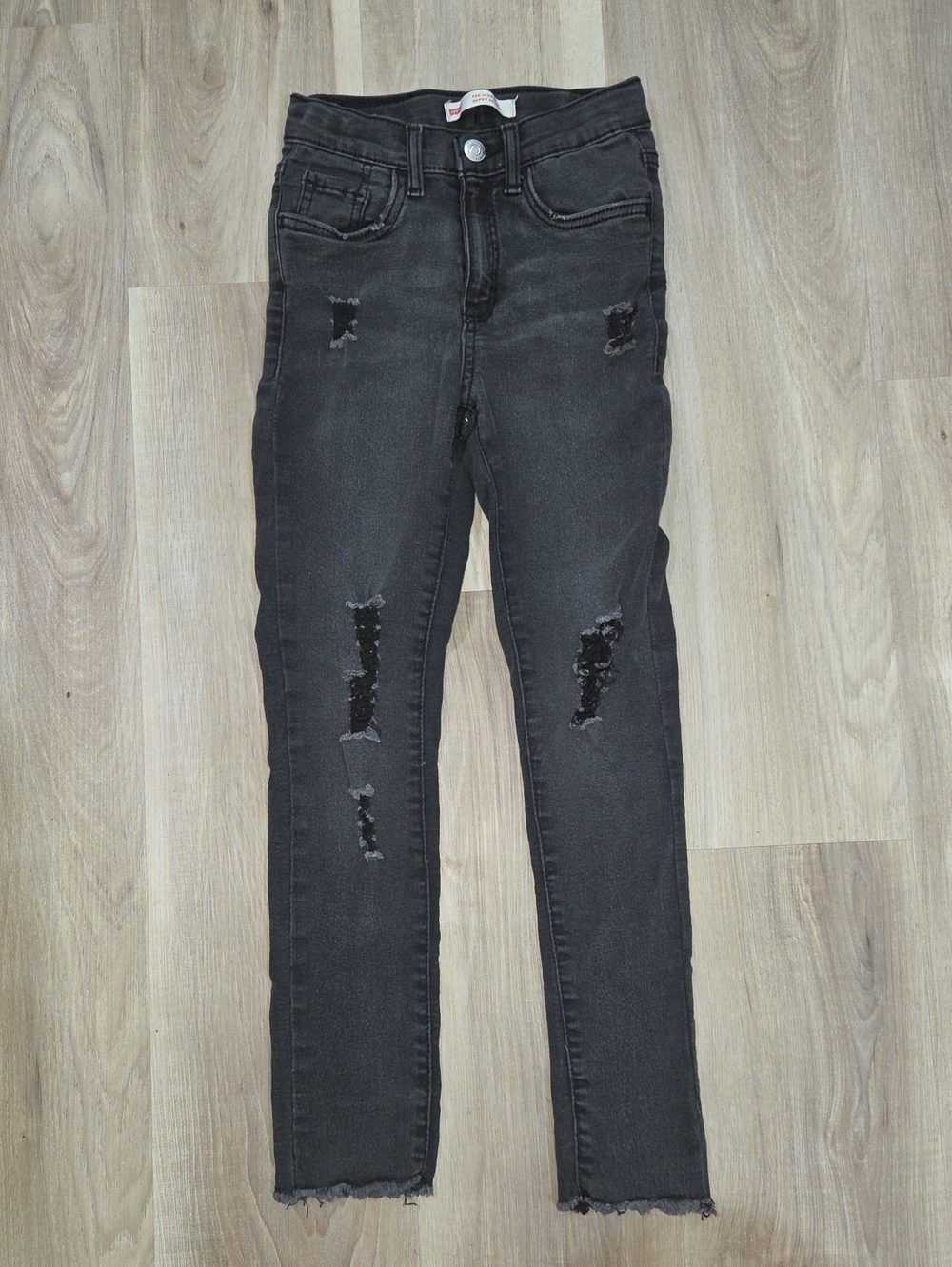 •Levi's• Little Girls 720 High-rise Super Skinny Black Jeans